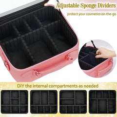 ViKert estuche impermeable para maquillaje, ideal para viajes y uso diario.