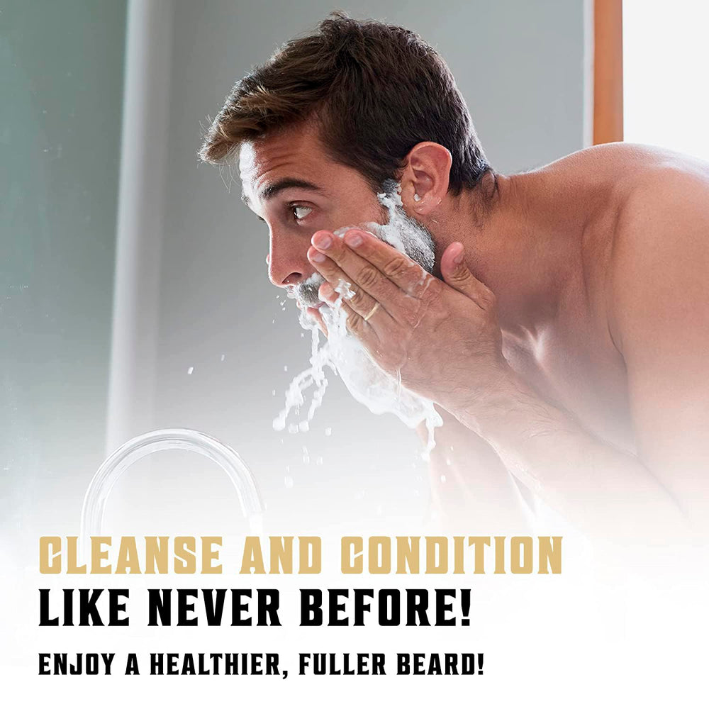 Aceite para barba natural de Viking Revolution hidrata y nutre la piel