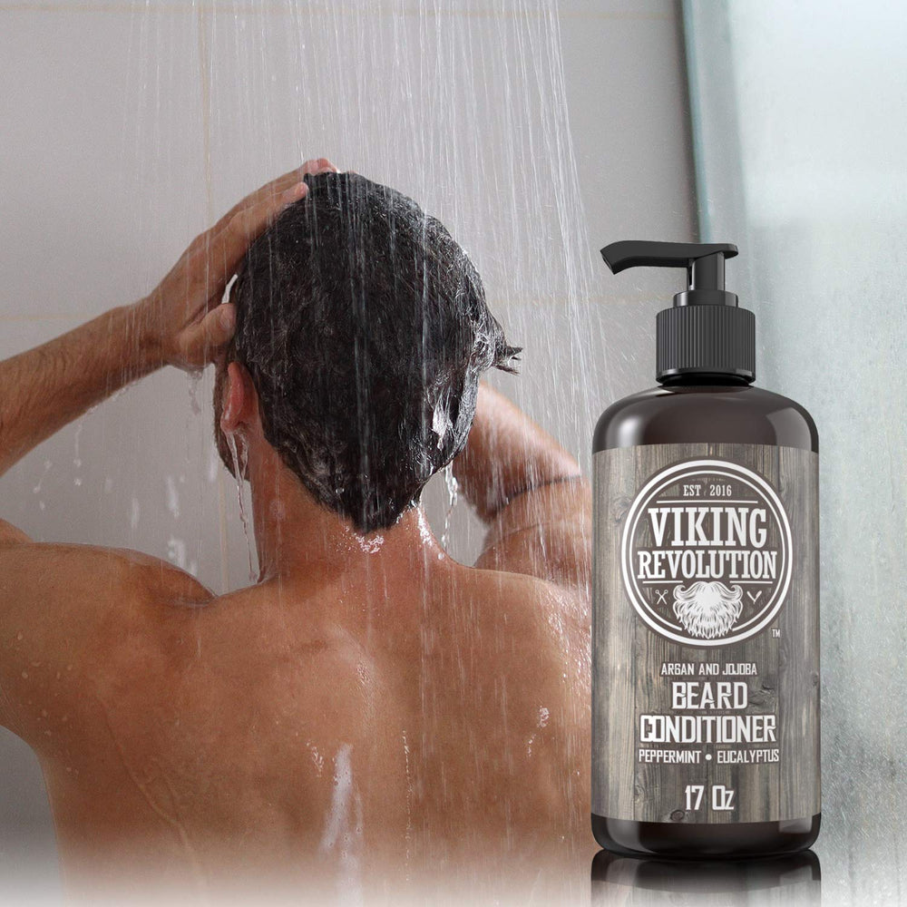 Viking Revolution aceite natural de barba para nutrición profunda