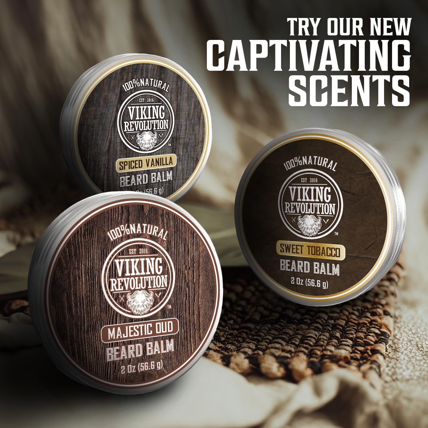 Aplicación suave y fácil de usar en barba con Viking Revolution