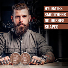 Aceite de argán de Viking Revolution para barba, nutre sin grasa.