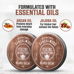 Aceite de jojoba de Viking Revolution para barba, hidrata desde la raíz.