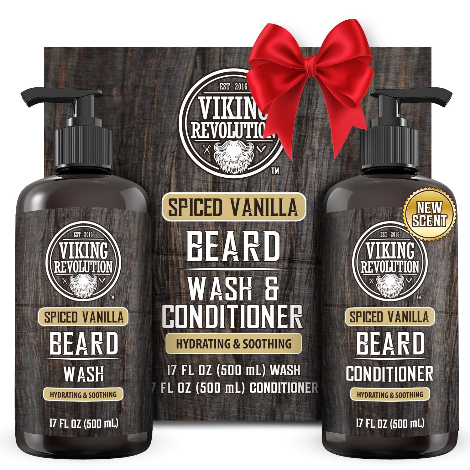 Champú para barba Viking Revolution limpia y revitaliza la barba
