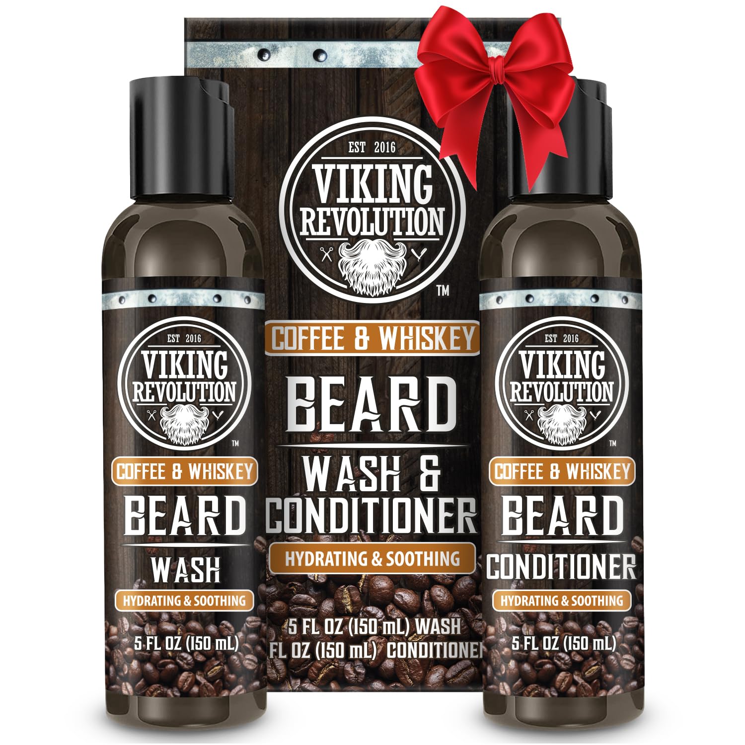 Champú Viking Revolution para barba con argán y jojoba limpia suavemente la barba