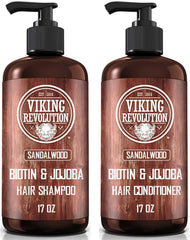 Champú Viking Revolution con sándalo y biotina para cabello suave y fortalecidos