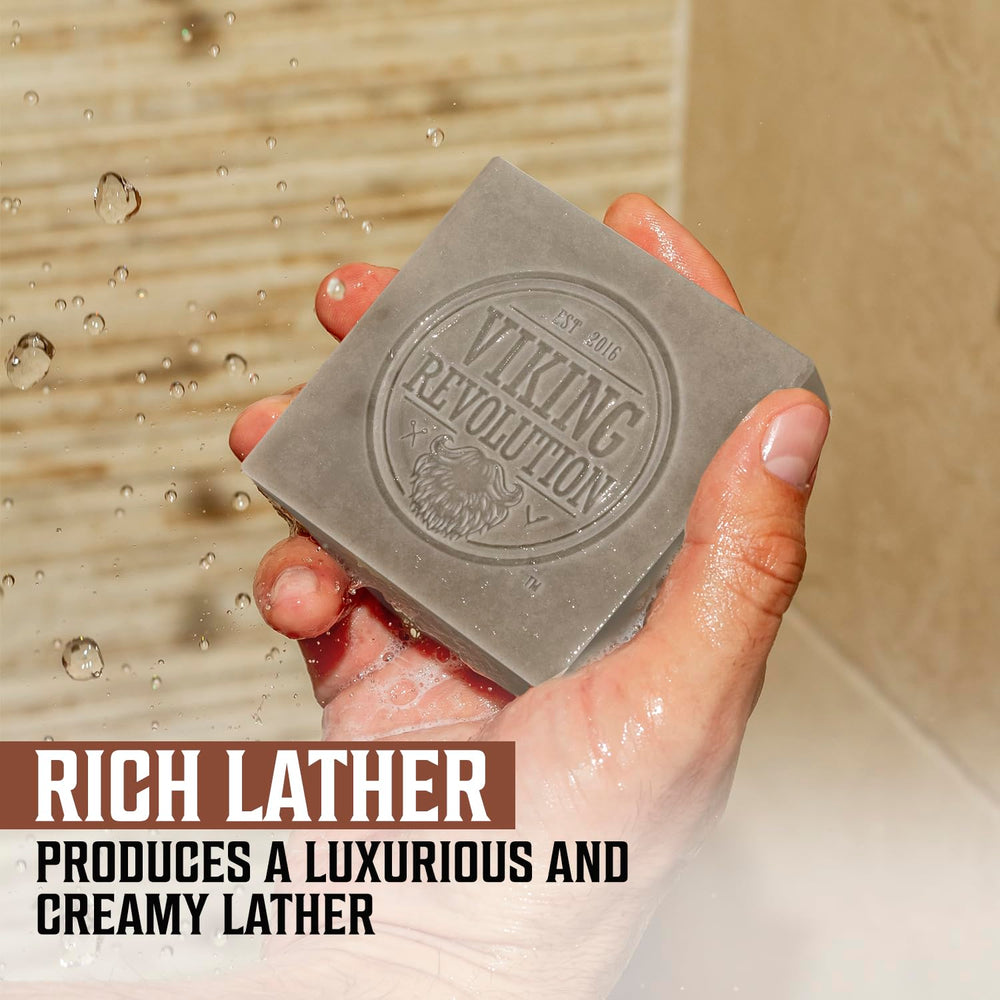 Ducha perfumada Viking Revolution para hombres, fragancia amaderada agradable