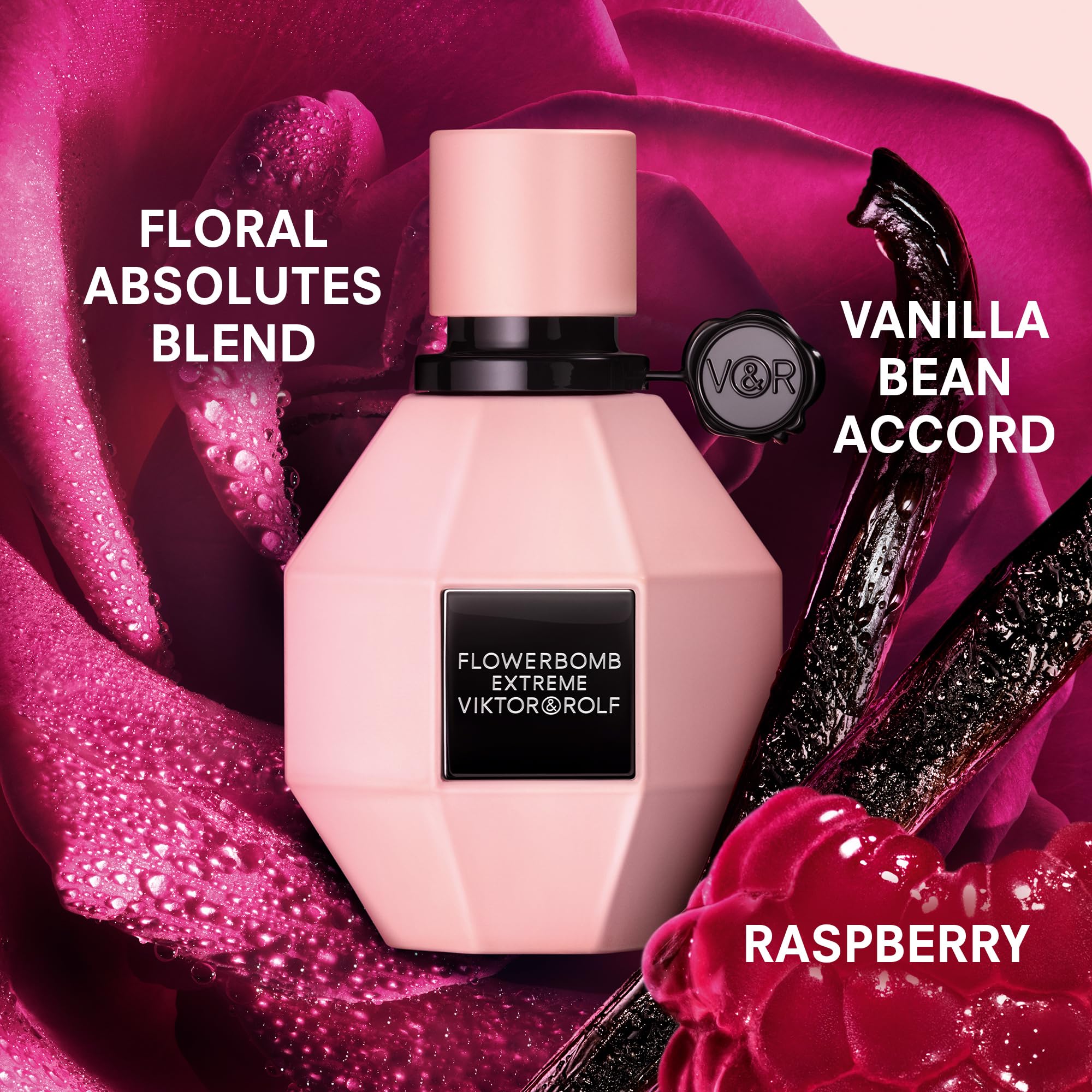 Aplicación en cuello de Viktor&Rolf Flowerbomb Extreme para proyección duradera.