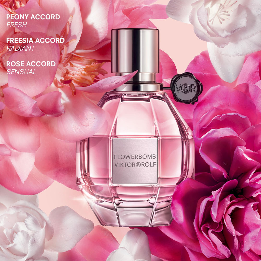 Viktor&Rolf Flowerbomb Extreme bottle close-up, bold floral profile preview