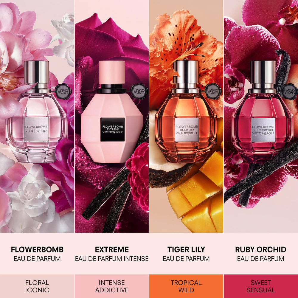 Viktor&Rolf Flowerbomb Extreme mini bottle, portable scent option for travel