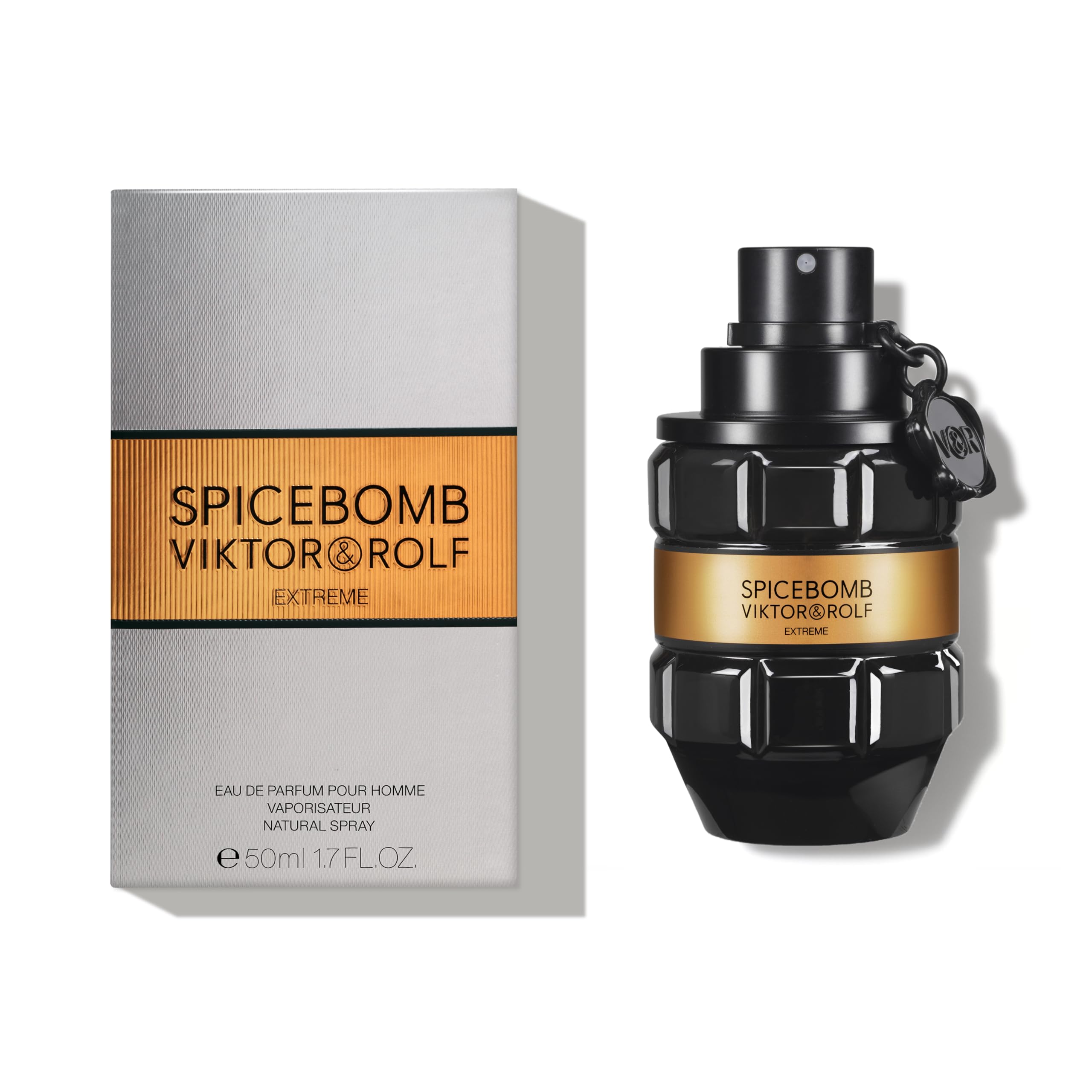 Viktor&Rolf Spicebomb Extreme atomizador, aplicación precisa para una fragancia duradera.