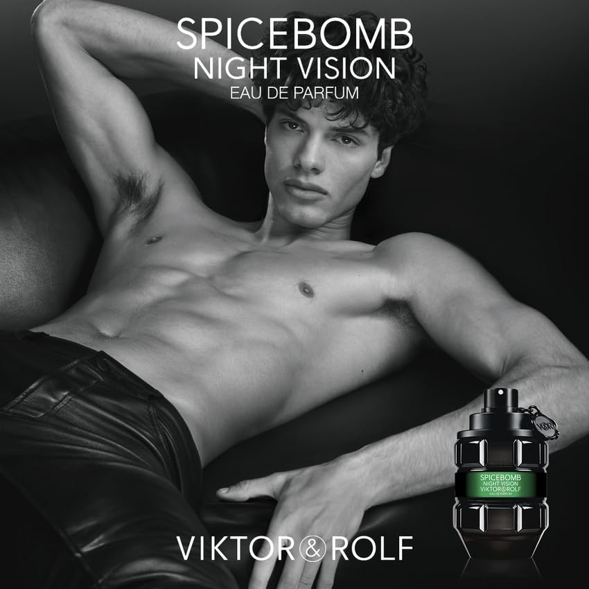 Viktor&Rolf Spicebomb Nightvision, envase: diseño ergonómico para manejo cómodo.
