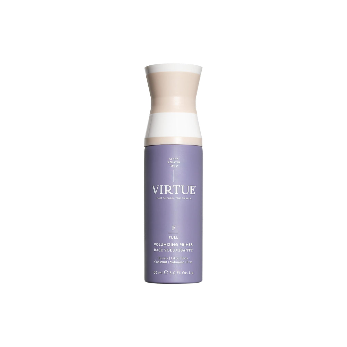 Virtue Primer Volumen: botella del producto para preestilizado ligero y cómodo