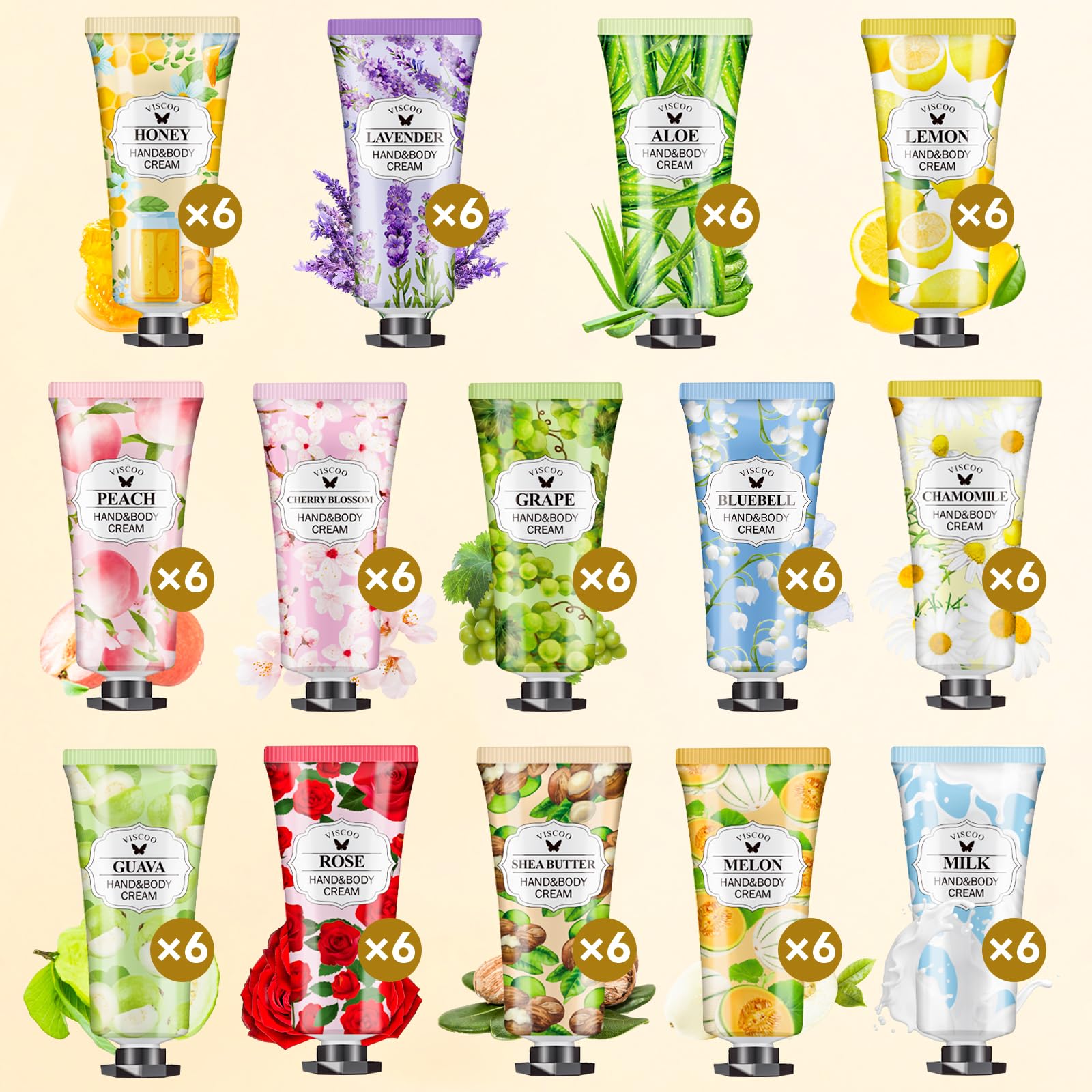 Viscoo crema de manos aloe, nutrición profunda y rápida absorción.