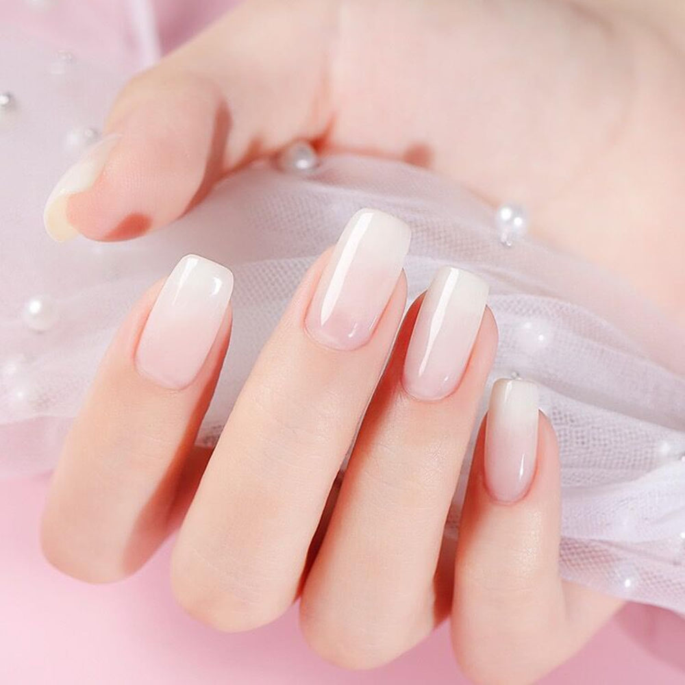 Remoción suave de gel Vishine con algodón y envoltorio para uñas.
