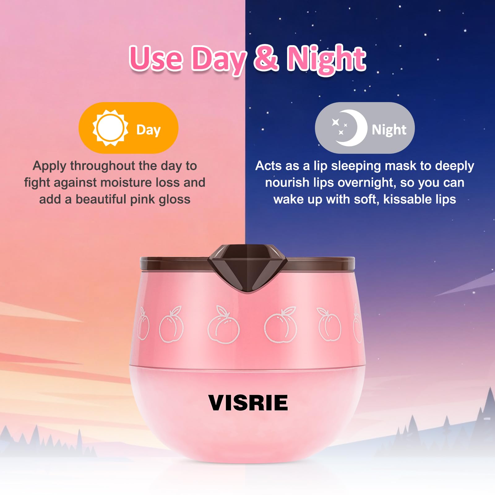 VISRIE bálsamo labial limón pot, toque cítrico revitalizante