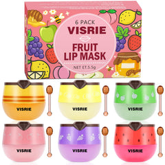 VISRIE bálsamo labial miel pot, cuidado nocturno para labios secos