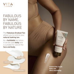 Vita Liberata Fabulous Gradual, textura ultrahidratante sin tinte para piel suave