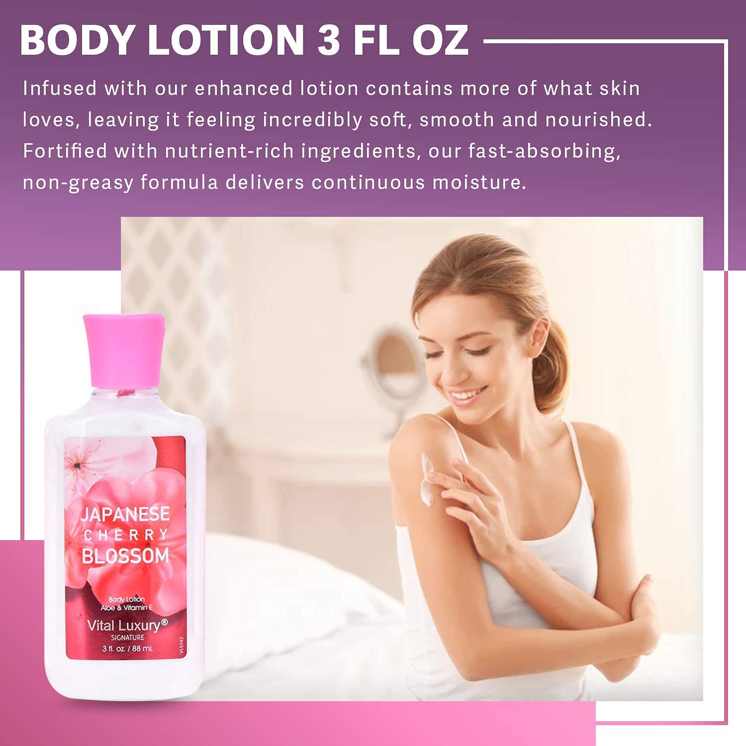 Vital Luxury fragancia Flor de Cerezo Japonesa aroma floral suave