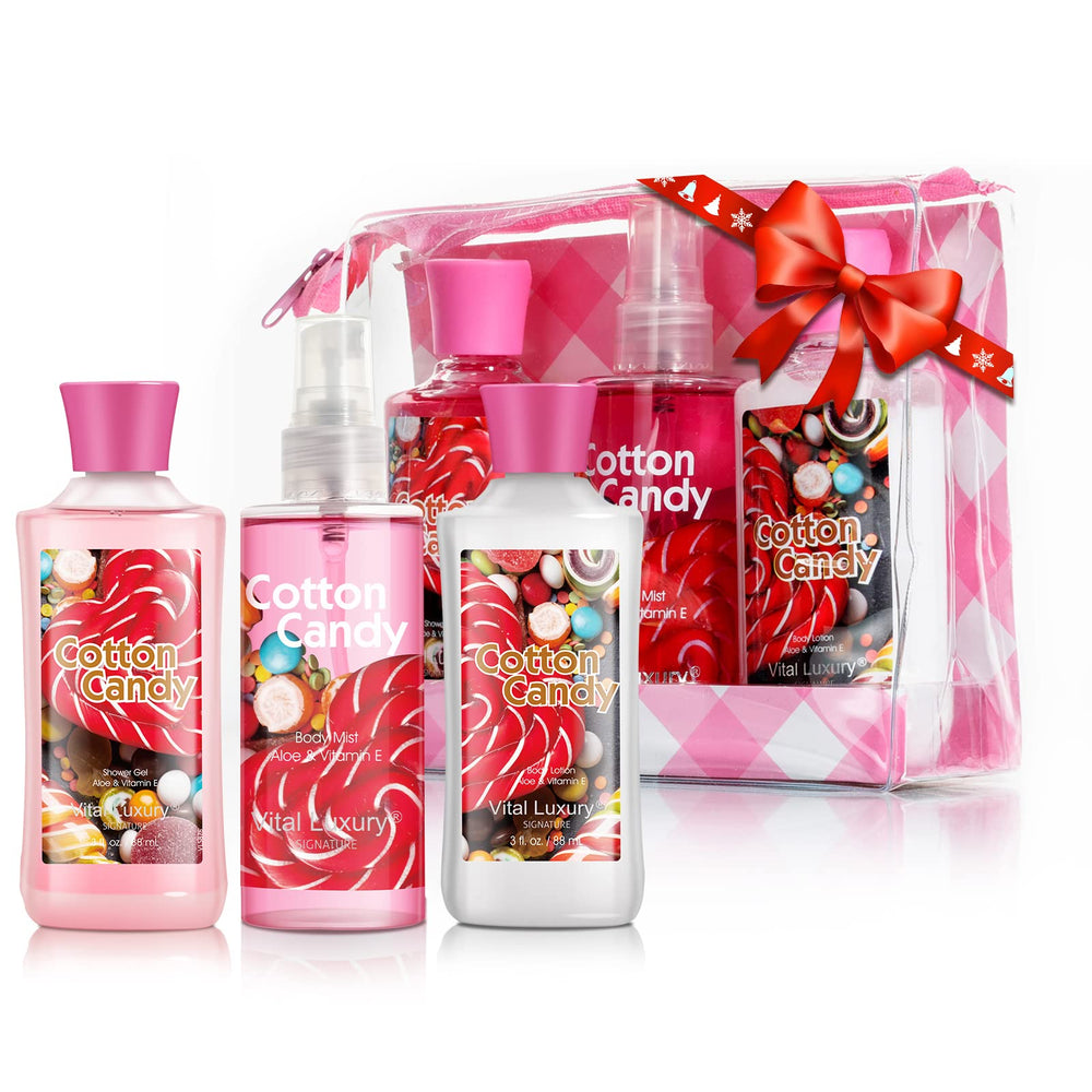 Vital Luxury gel de ducha Cotton Candy para una limpieza suave y fragancia ligera.