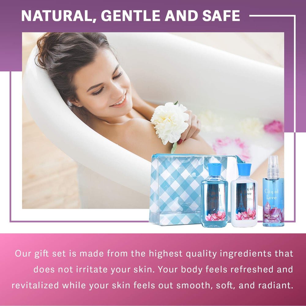 Vital Luxury set-bano-viaje niebla-fragrancia: fragancia duradera para uso diario.