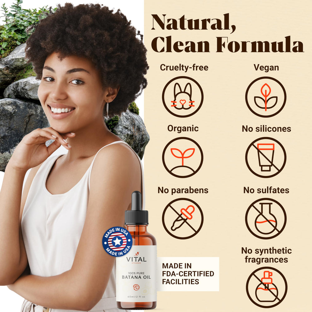 Vital Strands Batana Origen Honduras: origen ético y calidad BPM.