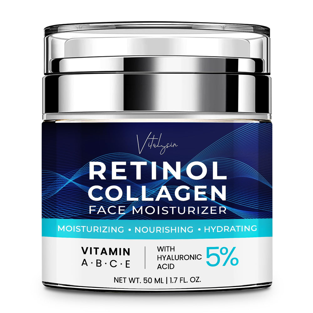 Vitalysin crema facial retinol y colágeno para uso diurno, hidrata y suaviza