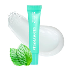 Vitamasques Bálsamo Labial Menta Dulce, envase visible, hidratación diaria para labios.