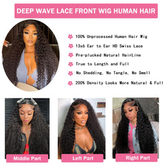 VIULKY 30-inch deep wave length for dramatic styling outcomes