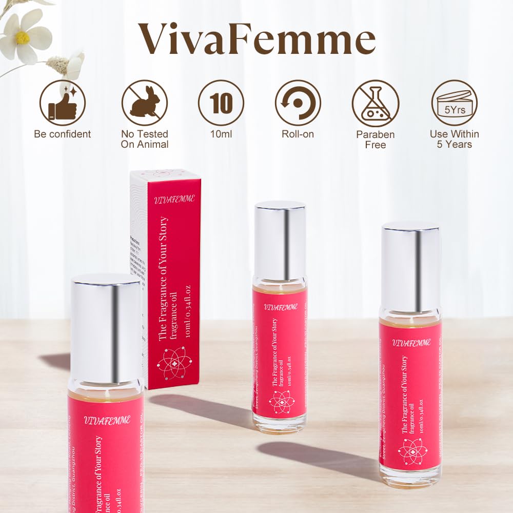 VivaFemme presentación de botella frutal, experiencia sensorial para despertar confianza