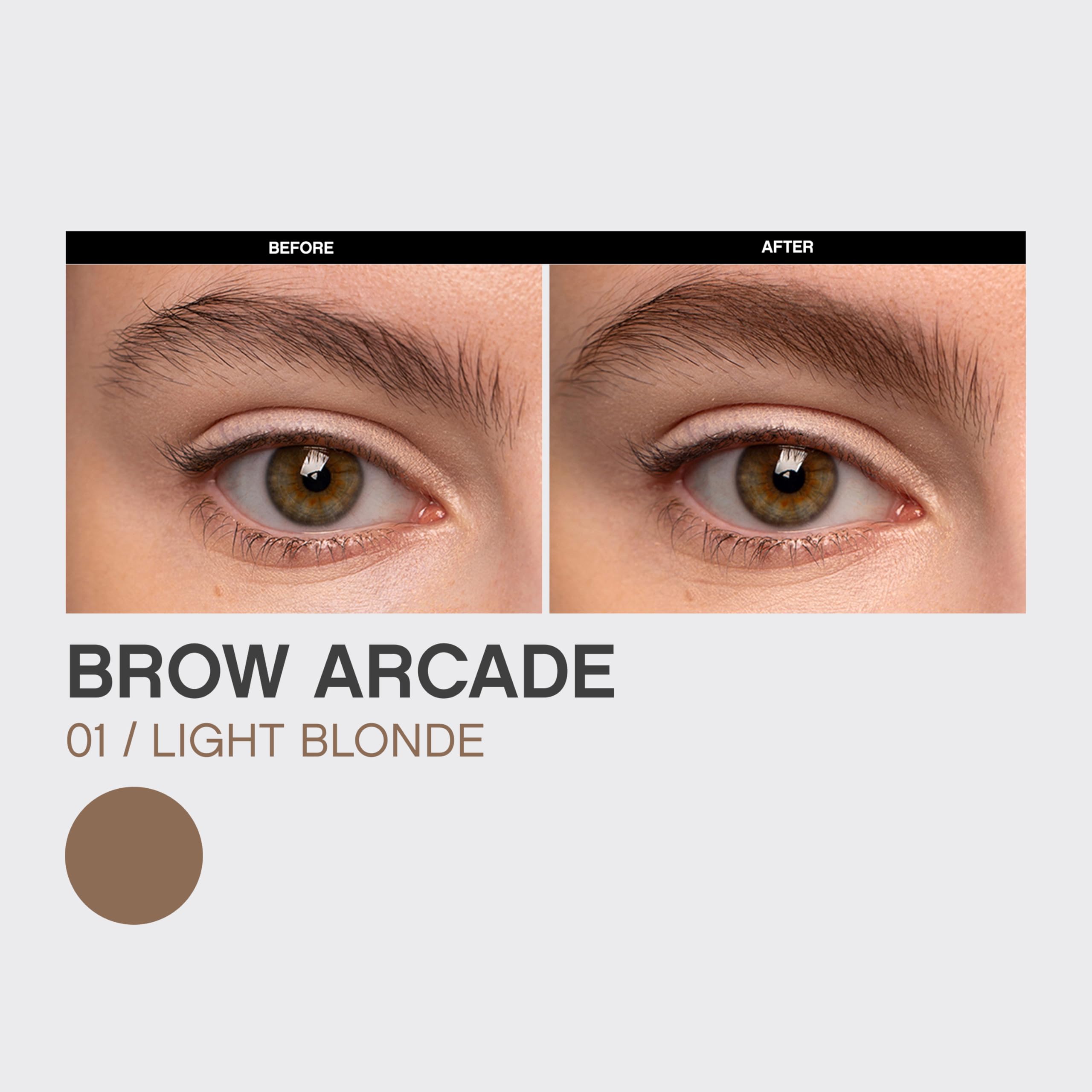 Punta micro-precisa de Vivienne Sabó Brow Arcade para definición precisa.
