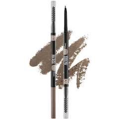 Vivienne Sabó Brow Arcade – lápiz micro-definer 02 Chocolate Brown para trazos realistas y definidores.