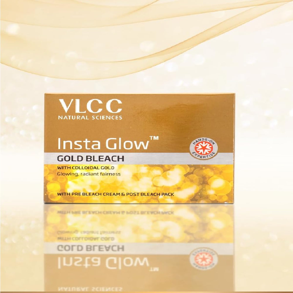 VLCC Insta Gold Bleach tapa segura para almacenamiento