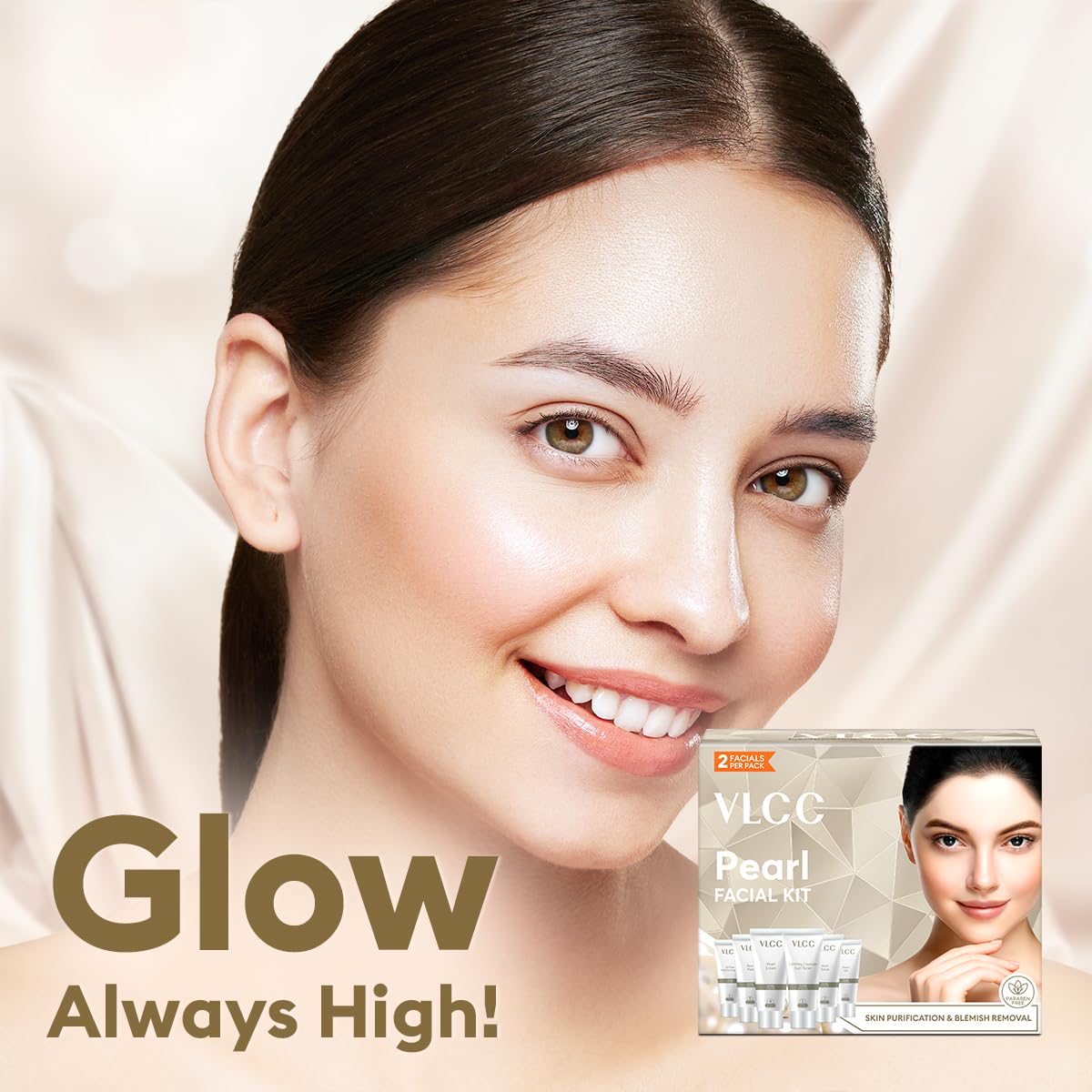 VLCC Pearl Facial Kit ayuda a unificar el tono y reduce manchas.