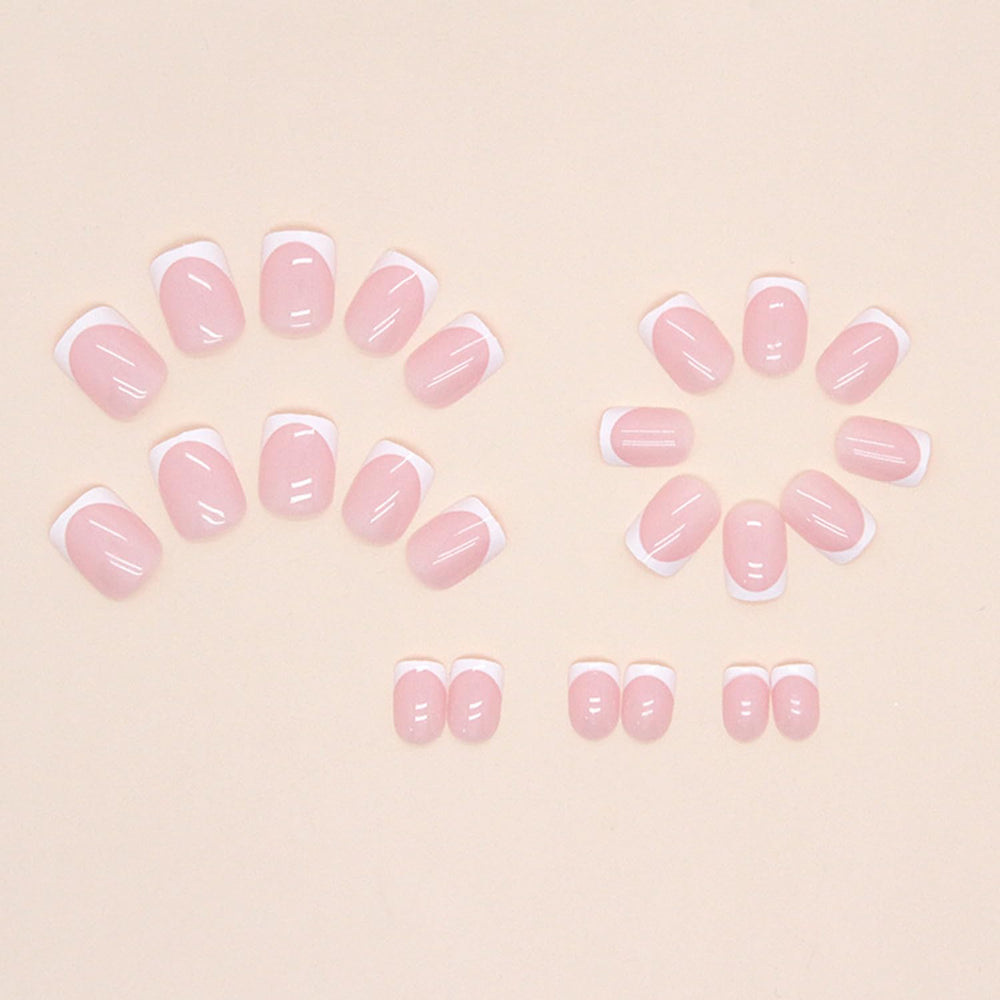 Uñas postizas Vopintpy para manicura casera rápida con brillo