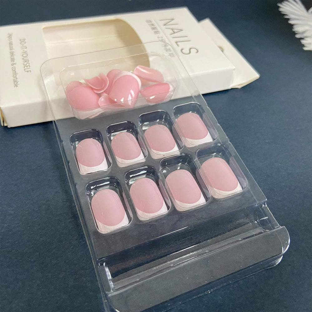 Uñas con adhesivo Vopintpy para fijarlas con adhesivo seguro
