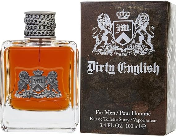 VORAGA Dirty English: botella frontal, ideal para uso diario y aroma versátil.