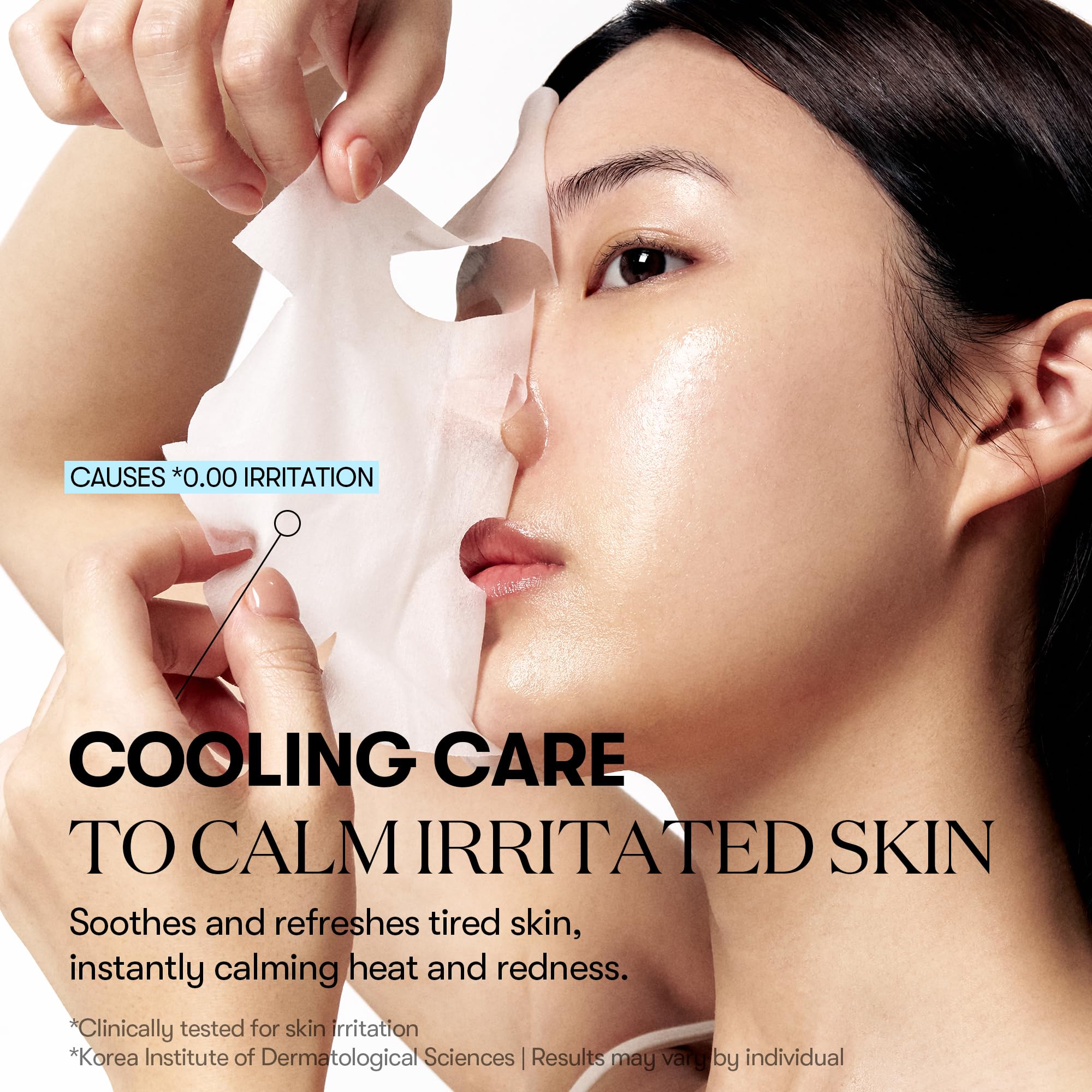 VT COSMETICS Cryo Ice Mask con ácido hialurónico para hidratación profunda.