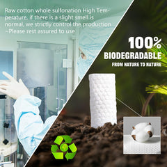 Toalla facial Vuacepe biodegradable, opción ecológica para cuidado de la piel.