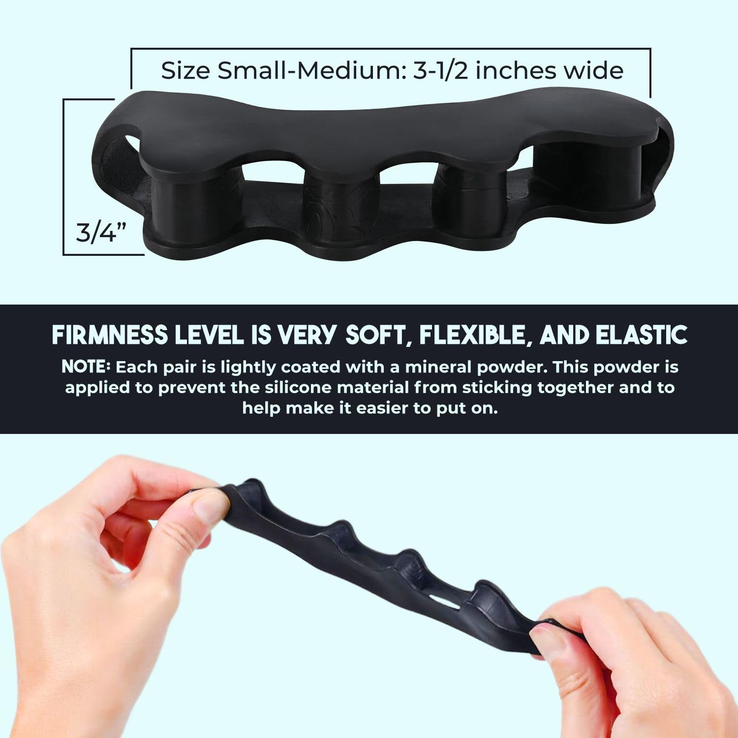 PRIMALSTEP VYCE: silicona suave se adapta al pie para confort prolongado.