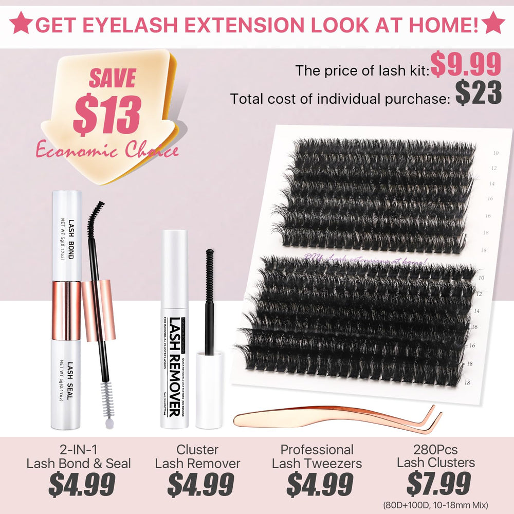 Vznffur lash bond and seal bottle provides strong hold and easy finish.
