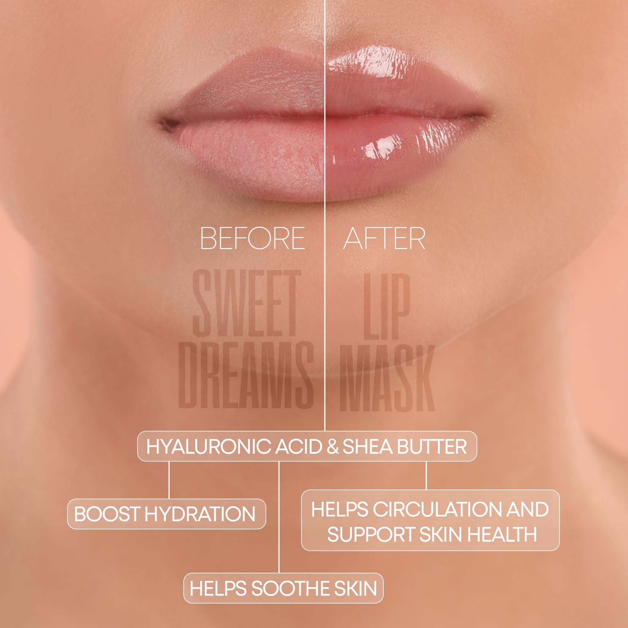 W7 Sweet Dreams aplicación nocturna, cuidado diario de labios.