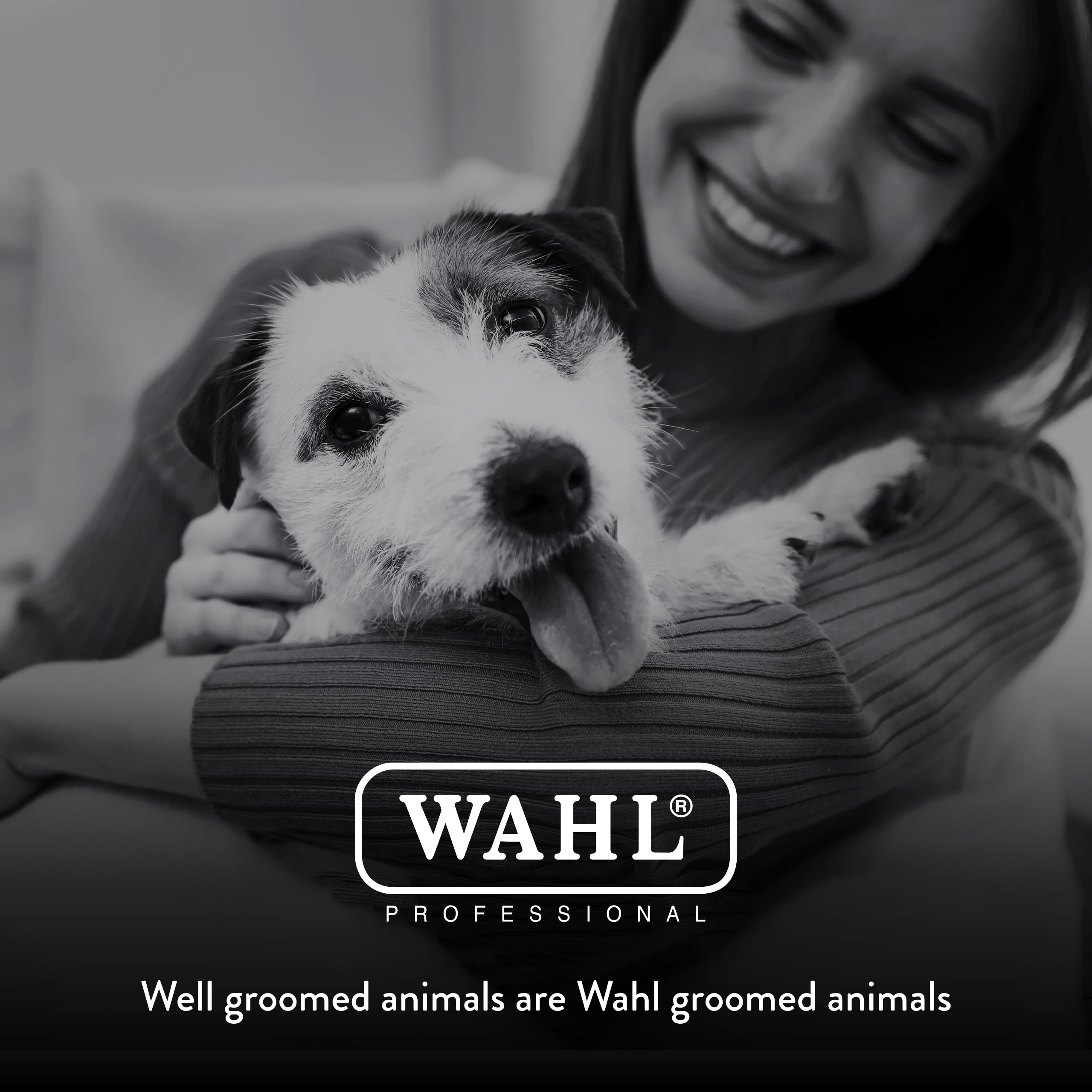Lame Wahl Pro Animal 5-en-1 pour Motion, travail continu sans effort.