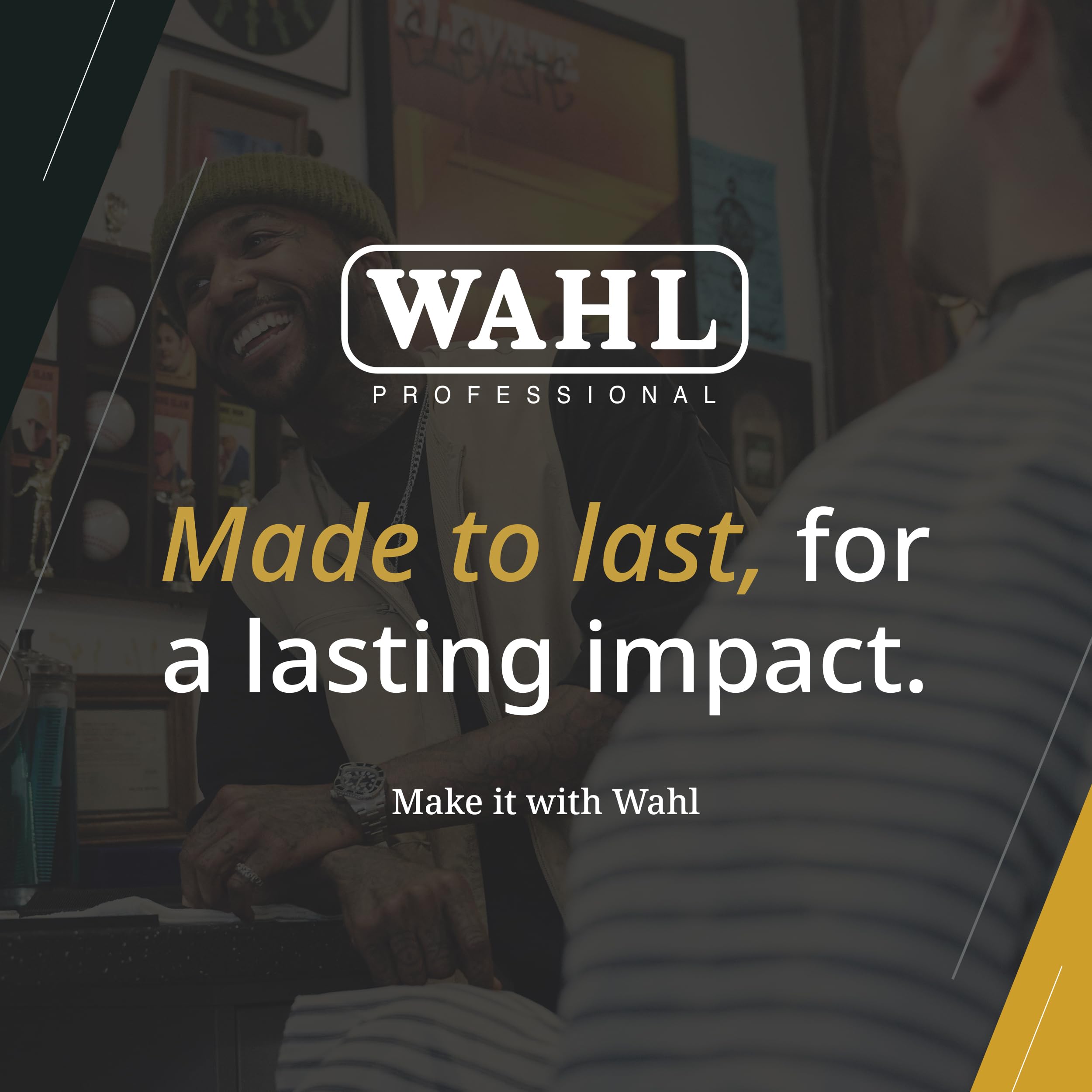 Wahl Professional Half Pint Trimmer, utilisation ergonomique pour des retouches précises.