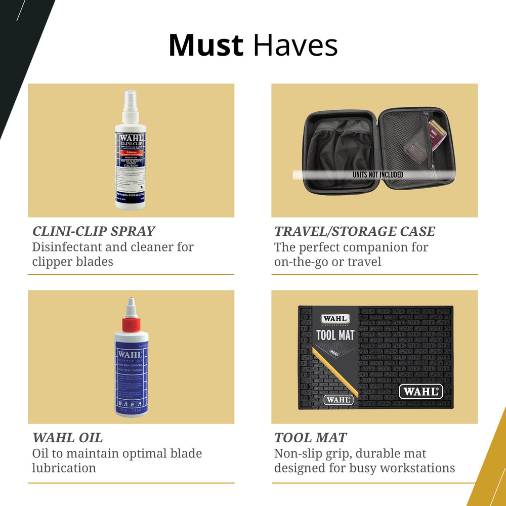Wahl Professional tecnología de producción avanzada para alta precisión de la hoja.