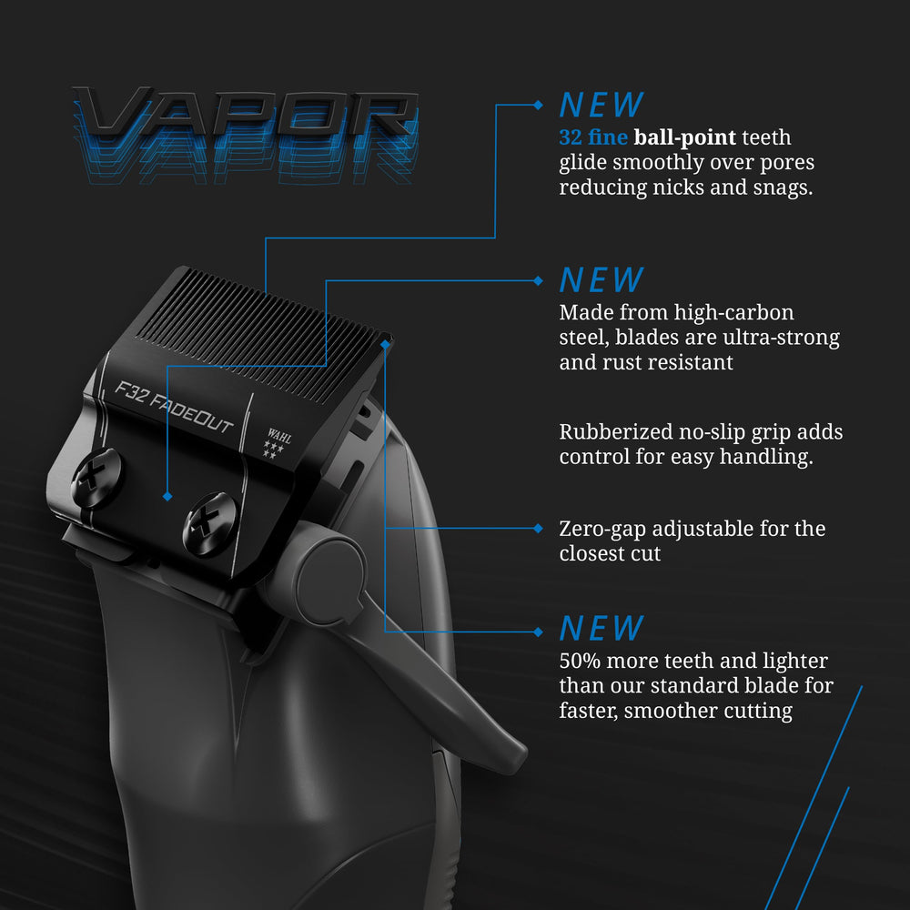 Wahl Vapor cortapelos control de velocidad adaptable para todo tipo de cabello