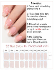 Wahrshei gel semicurado para uñas, aspecto natural y duradero