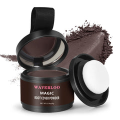 Waverloo Magic Root Cover Up muestra cobertura-raiz-instantanea para un look natural.