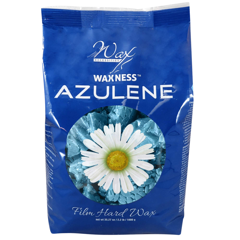 Wax Necessities: empaque italiano, calidad de resina natural para depilación suave.