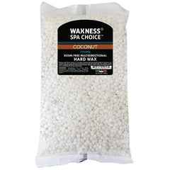 Waxness Spa Choice sin resina coco granulos: cera dura para depilar en todas direcciones.