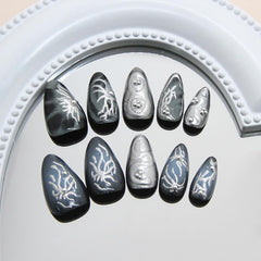 Uñas WBRRFJJ con acabado brillo, duraderas y cómodas
